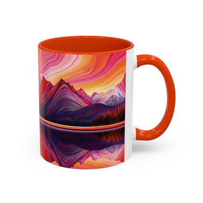 "For In Him All Things Were Created" Colossians 1:16 (NIV), Colorful Mugs (11oz & 15oz)