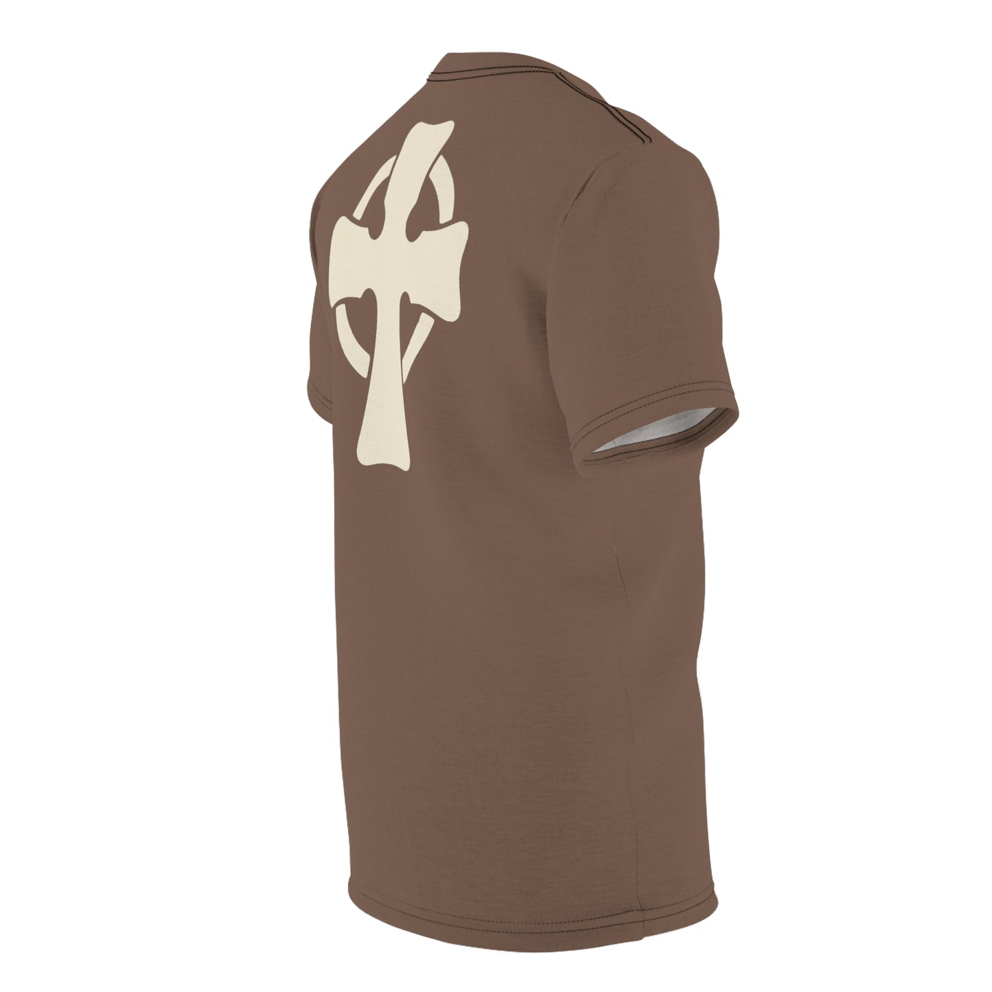 "Retro Jesus", Unisex T-shirt (Clove Brown)