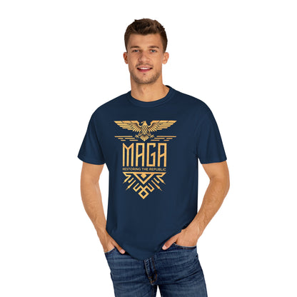 "MAGA Restoring the Republic" #02, Unisex T-shirt