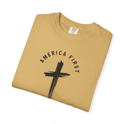 "America First Christian" #05, Unisex T-shirt (Light Colors)