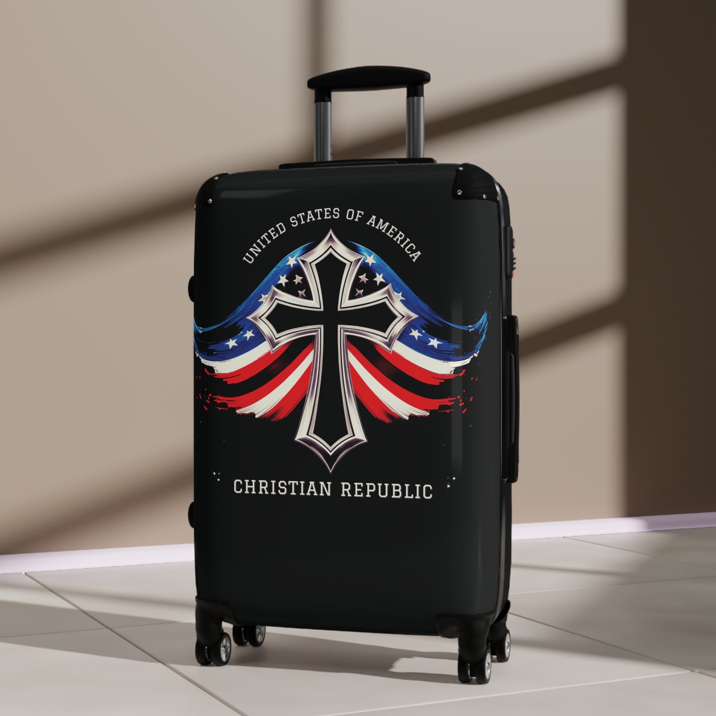 "USA Christian Republic" #05 Suitcases (Black)