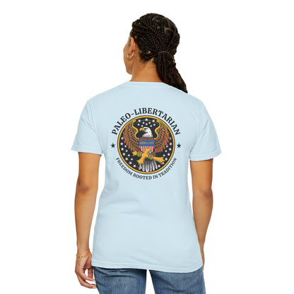 "Paleo-Libertarian" #01, Unisex T-shirt (Light Colors)