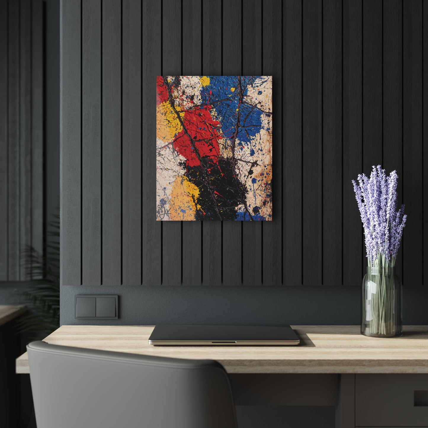 "Abstract 282", Fine Art Acrylic Wall Prints (French Cleat Hanging)