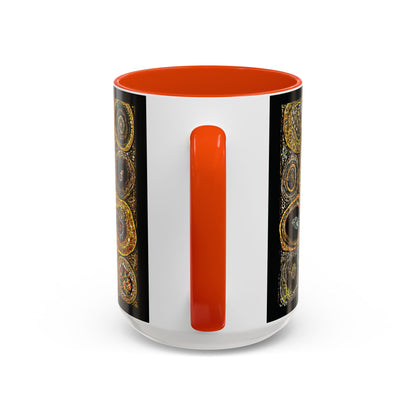 "Every Detail, His Design", Colorful Mugs (11oz, 15oz)