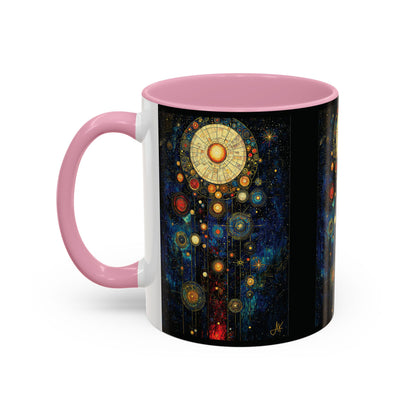 "Ancient Connection to God", Colorful Mugs (11oz, 15oz)
