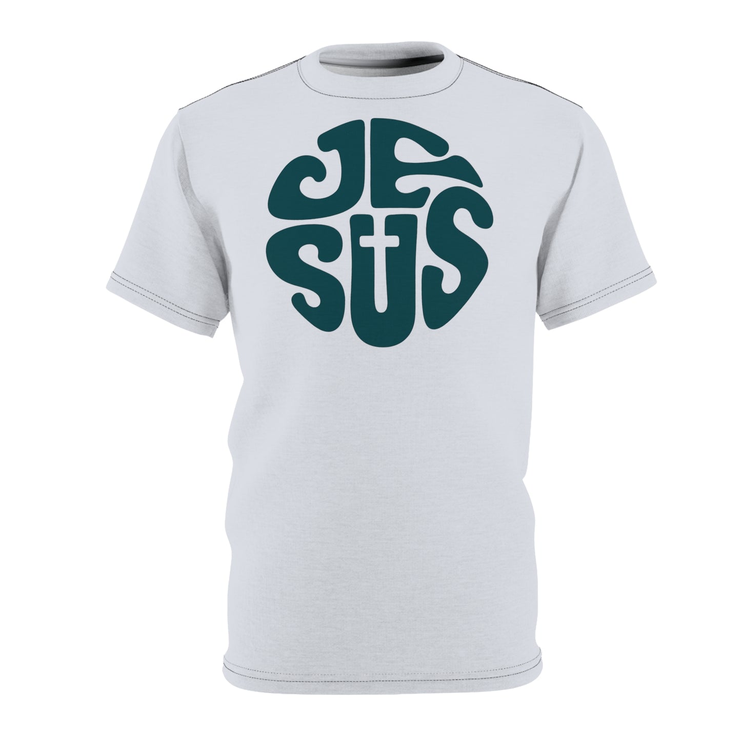 "Retro Jesus", Unisex T-shirt (Inked Silk)