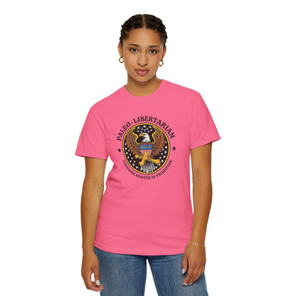 "Paleo-Libertarian" #01, Unisex T-shirt (Light Colors)