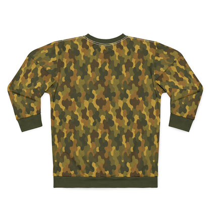 "SASR Day-Ops Camouflage", Unisex Sweatshirt (SASR Green Cuffs and Collar)