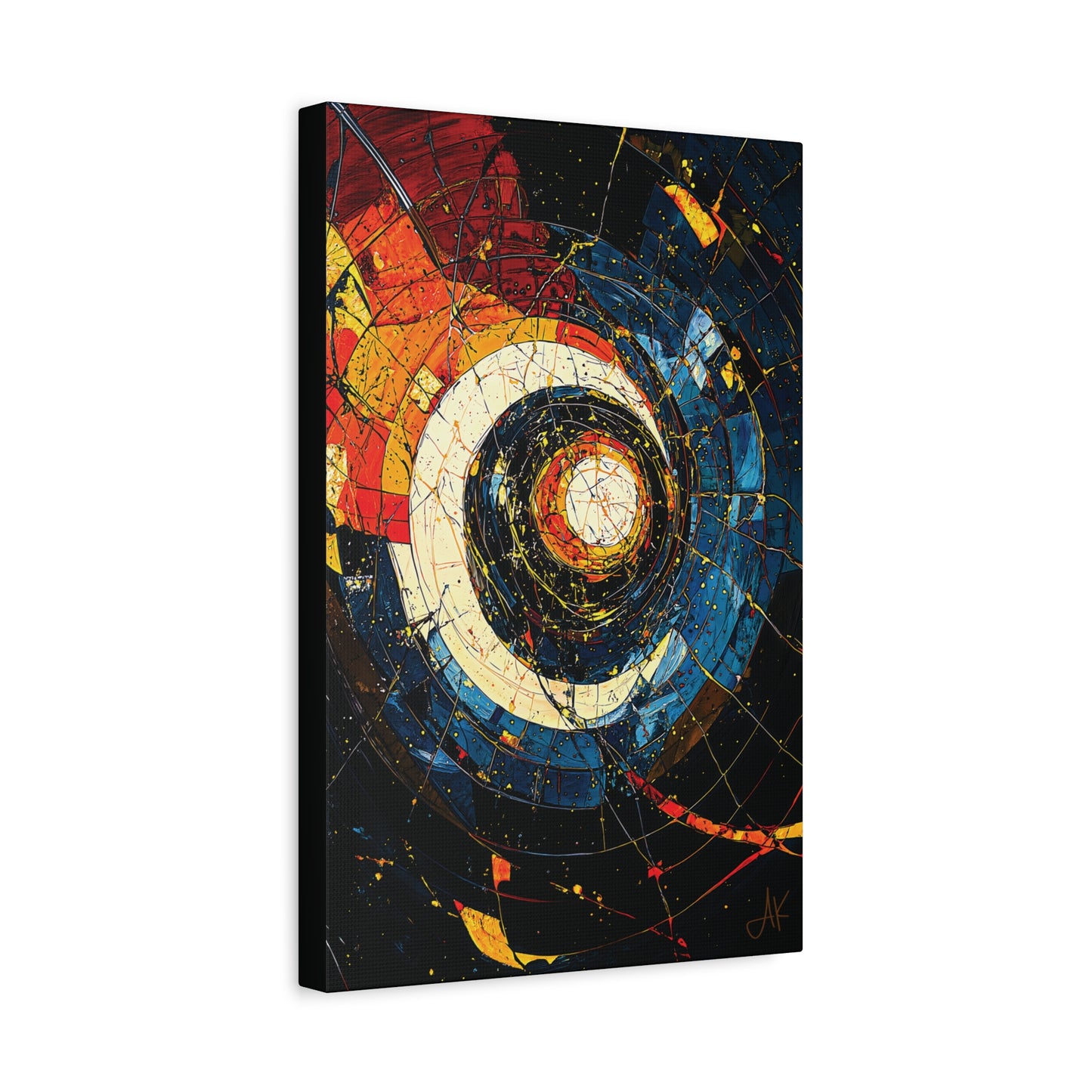 "Shatterdawn Vortex", Fine Art Matte Canvas, Stretched, 1.25"