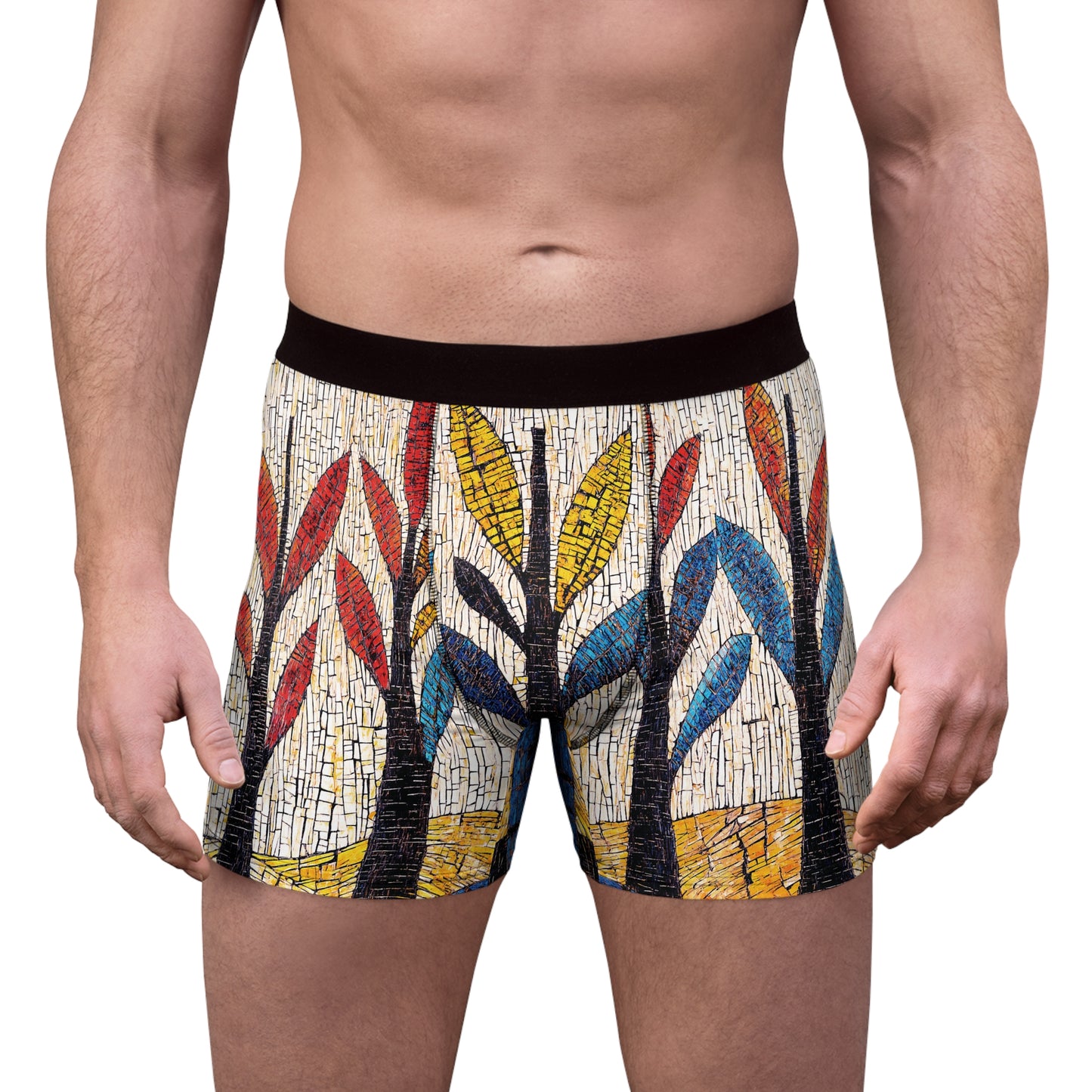 "Tidal Grove", Men's Boxer Briefs