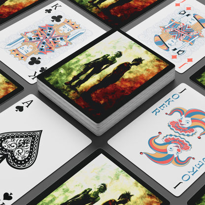 "Lost Years", Fine Art Playing Cards (Void Black)