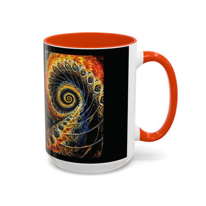 "Beauty of His Design", Colorful Mugs (11oz, 15oz)