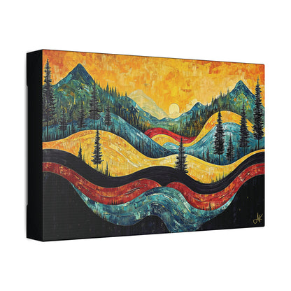 "Vintage Vista", Stretched Classic Canvas Fine Art Print