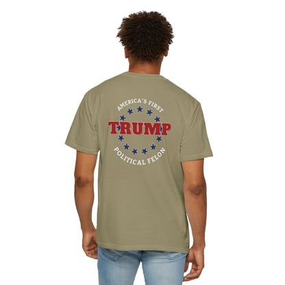 "Trump - America's First Political Felon", Unisex T-shirt
