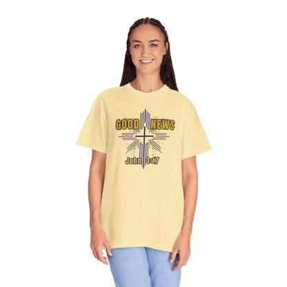 "Good News - John 3:17", Unisex T-shirt