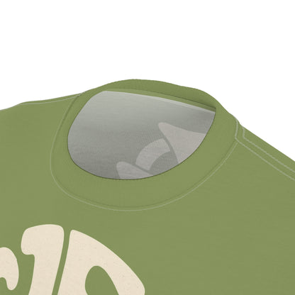 "Retro Jesus", Unisex T-shirt (Sage Green)