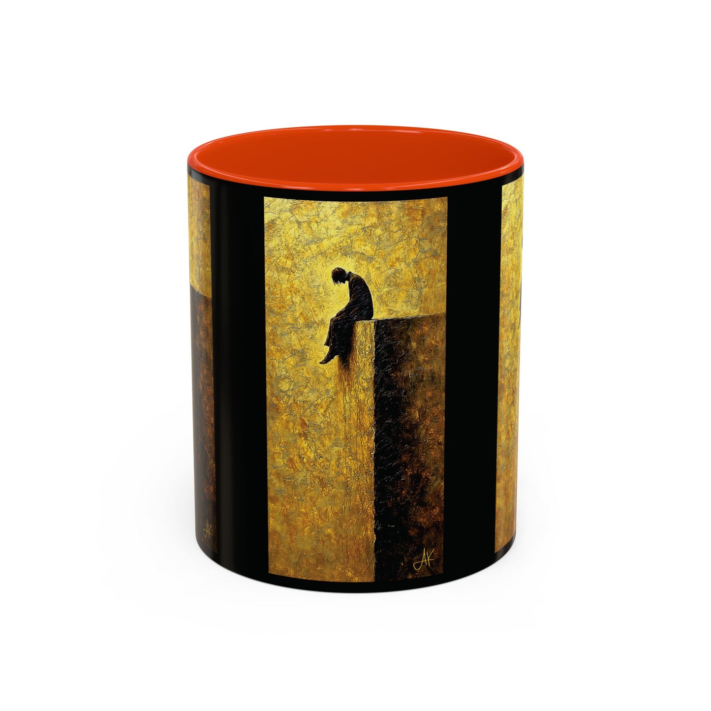 "In Darkest Hour He Is With Me", Colorful Mugs (11oz, 15oz)