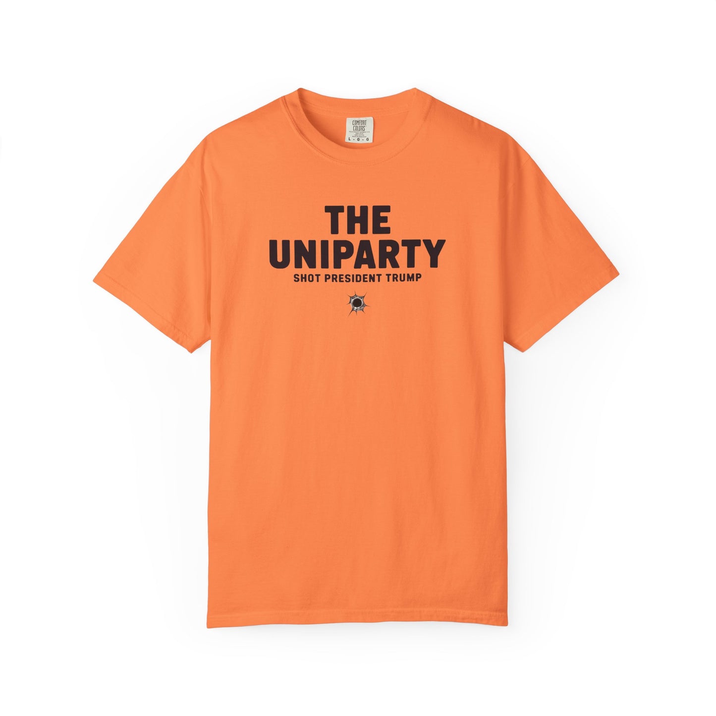 "The Uniparty Shot President Trump" #02, Unisex T-shirt