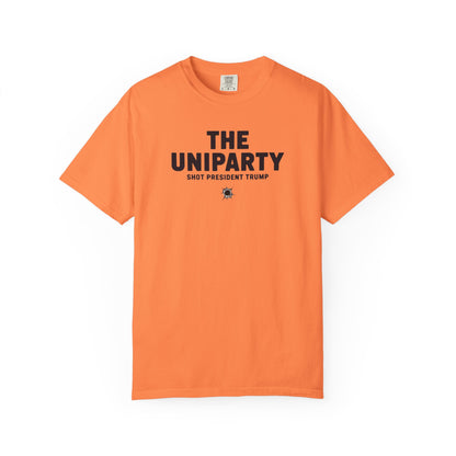 "The Uniparty Shot President Trump" #02, Unisex T-shirt