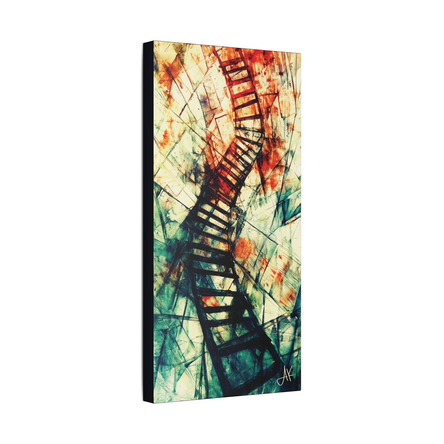 "Climb of the Eternal Soul", Stretched Classic Canvas Fine Art Print