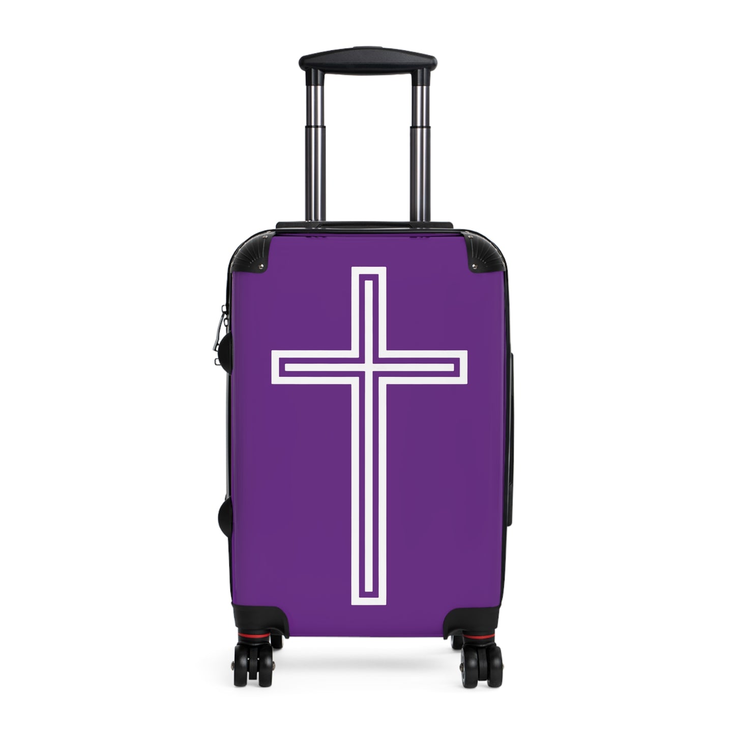 "A Simple Cross" Suitcases (Indigo Outback Purple)