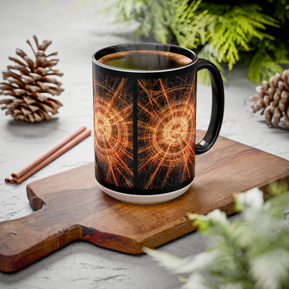 "His Light After Darkness", Colorful Mugs (11oz, 15oz)