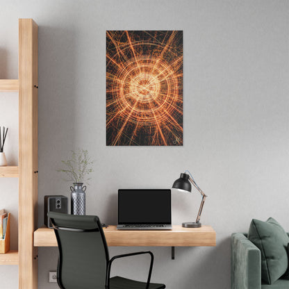 "His Light After Darkness", Stretched Classic Canvas Fine Art Print