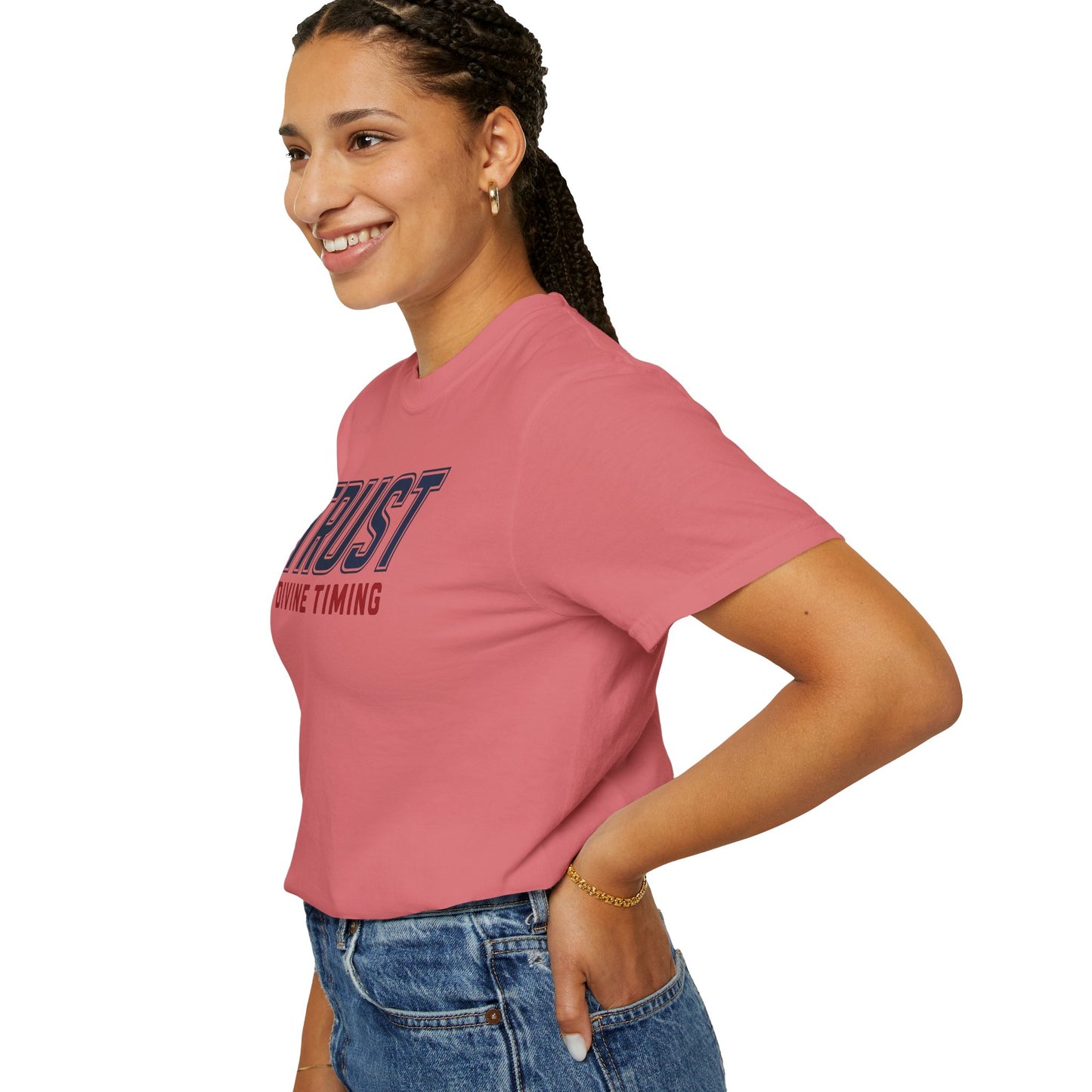 "Trust Divine Timing" #02, Unisex T-shirt