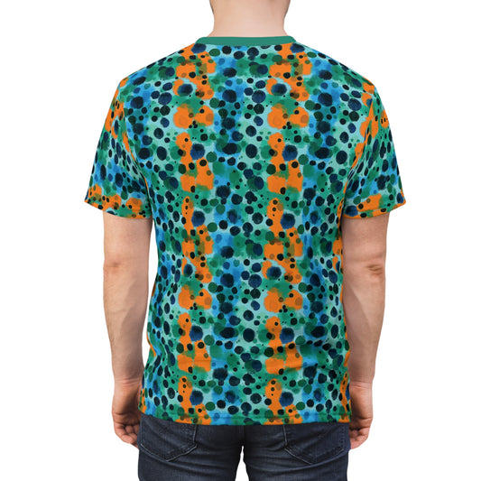 "Midnight Coral", Unisex Tee (Ocean Green)