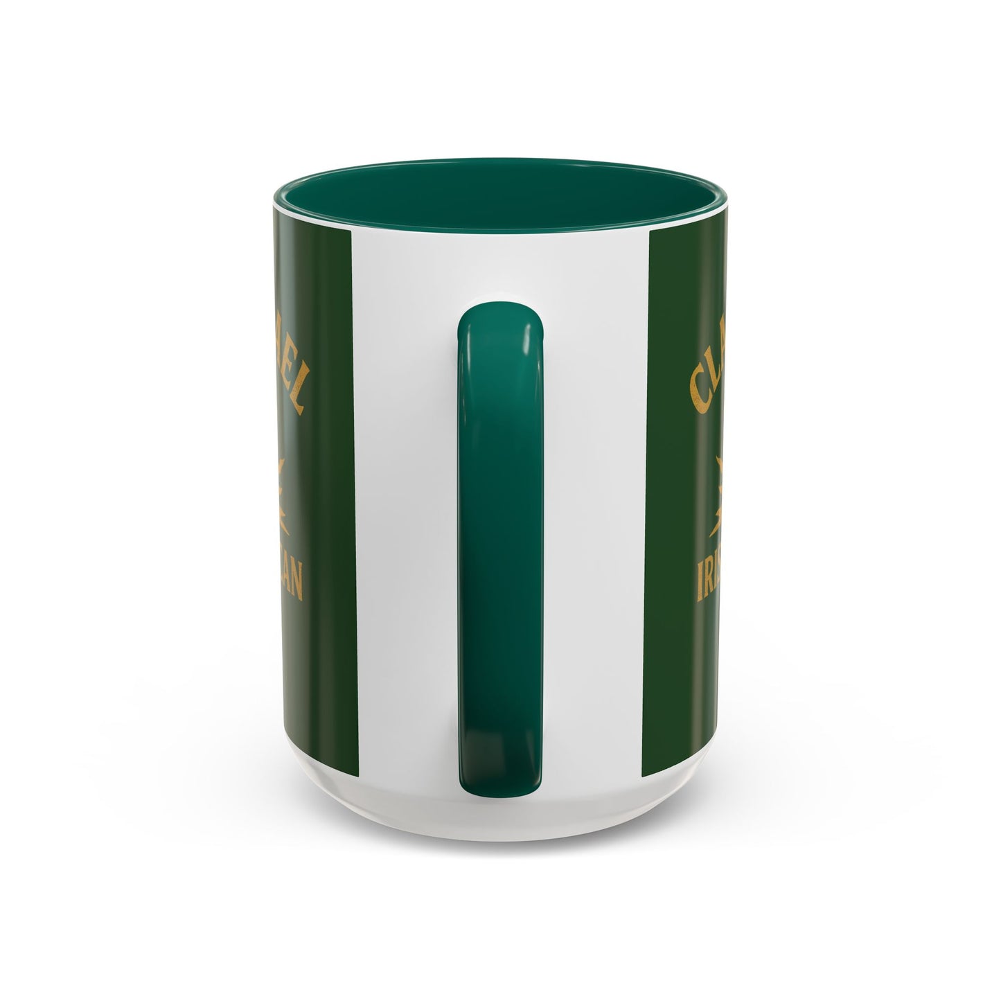"Clan na Gael - Irish American", Colorful Mugs (11oz, 15oz) (Brithemain Green)