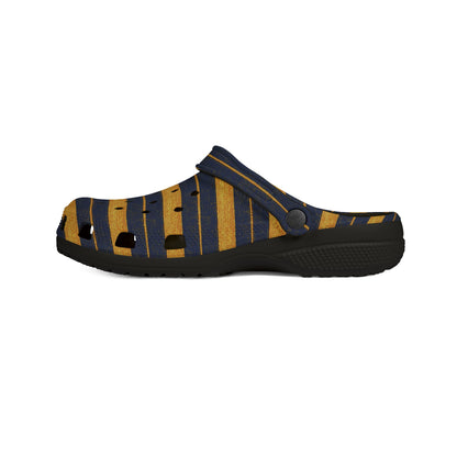 "Golden Ensign", Foam Rubber Clogs