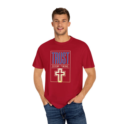 "Trust Divine Timing" #01, Unisex T-shirt