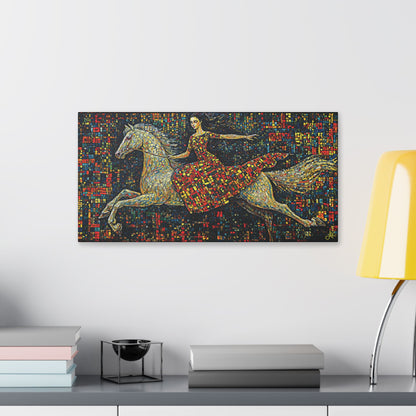 "Lady of Liberty", Stretched Classic Canvas Fine Art Print