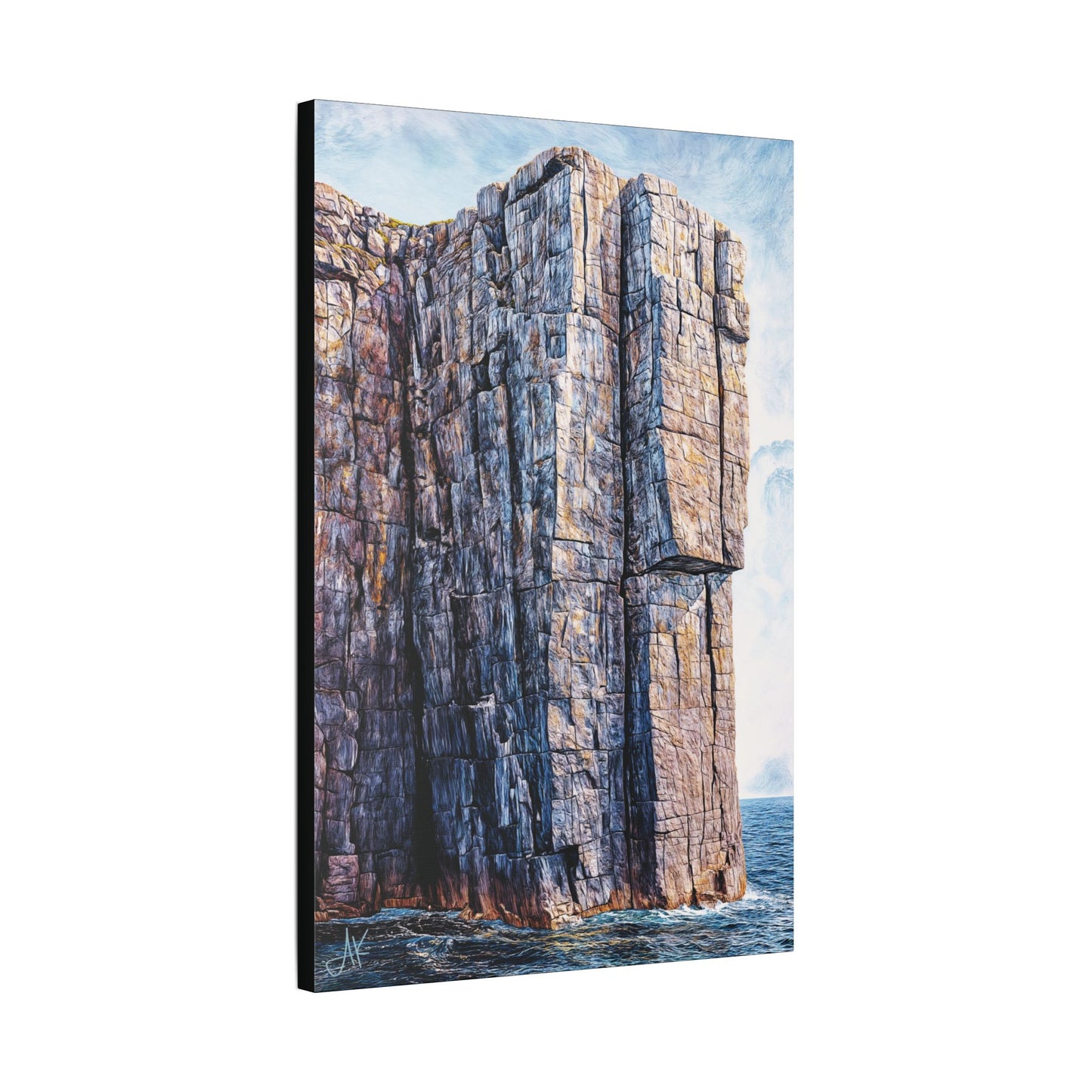 "Fortress Antrim", Stretched Classic Canvas Fine Art Print