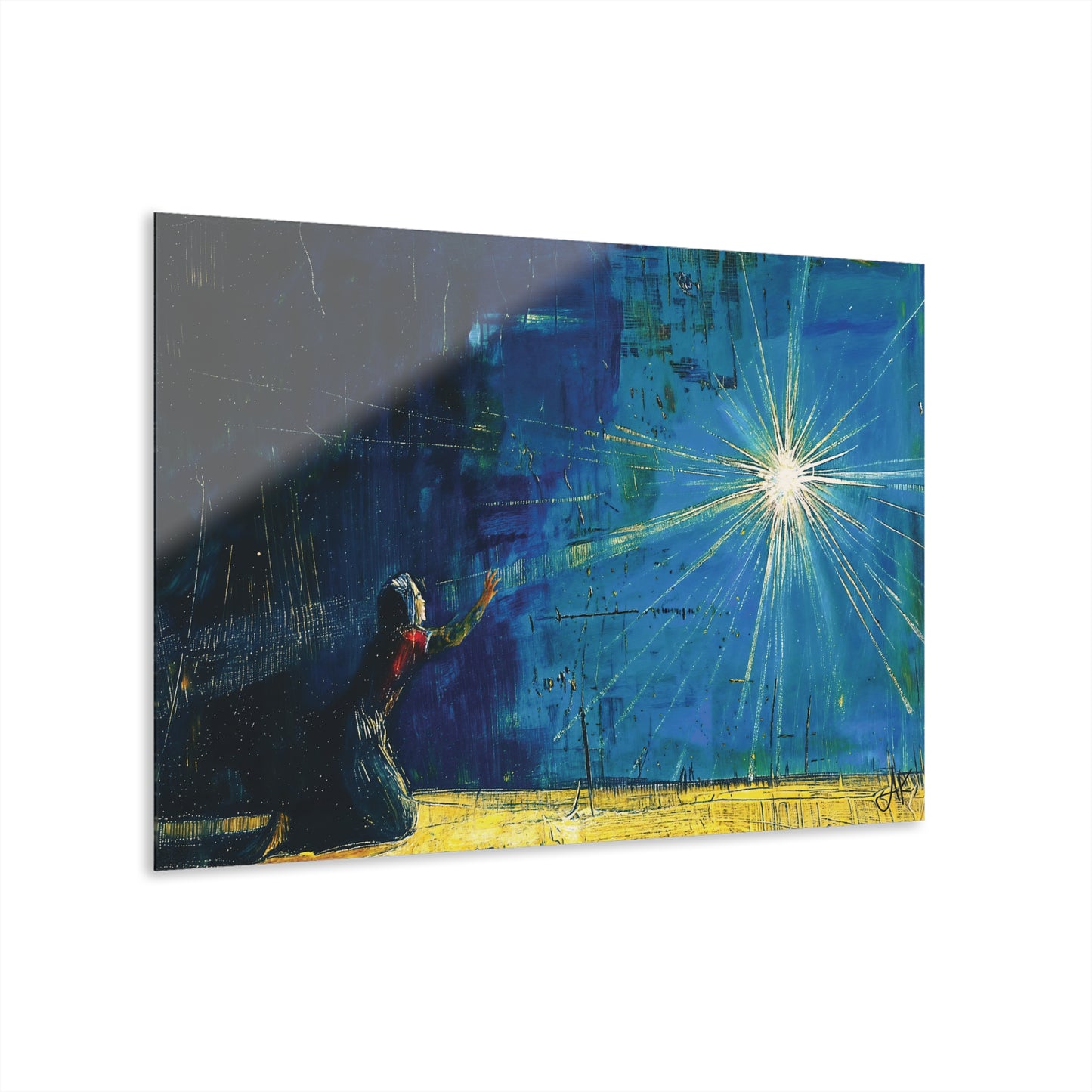 "Miraculous Connection", Fine Art Acrylic Wall Prints (French Cleat Hanging)