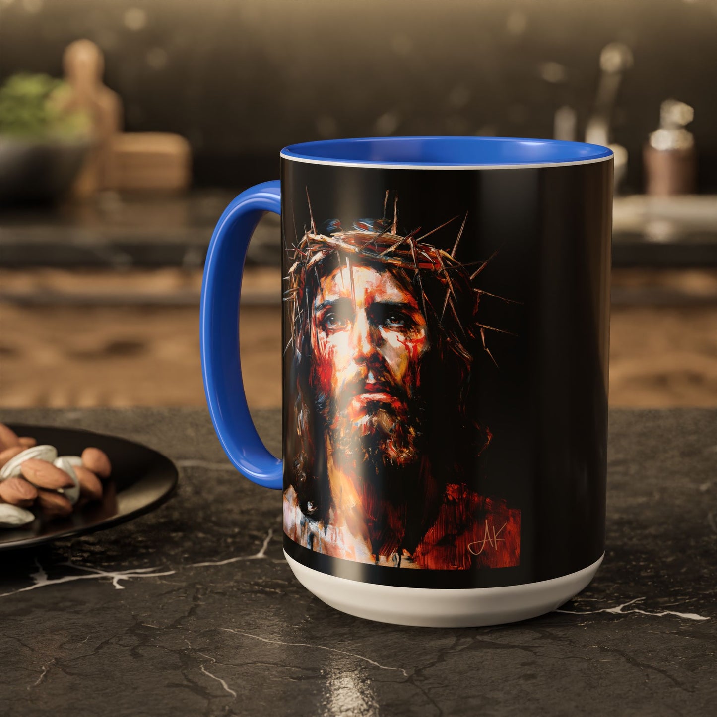 "Crown of Thorns", Colorful Mugs (11oz, 15oz)