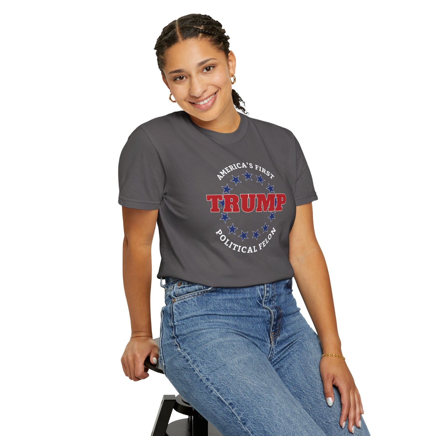 "Trump - America's First Political Felon", Unisex T-shirt