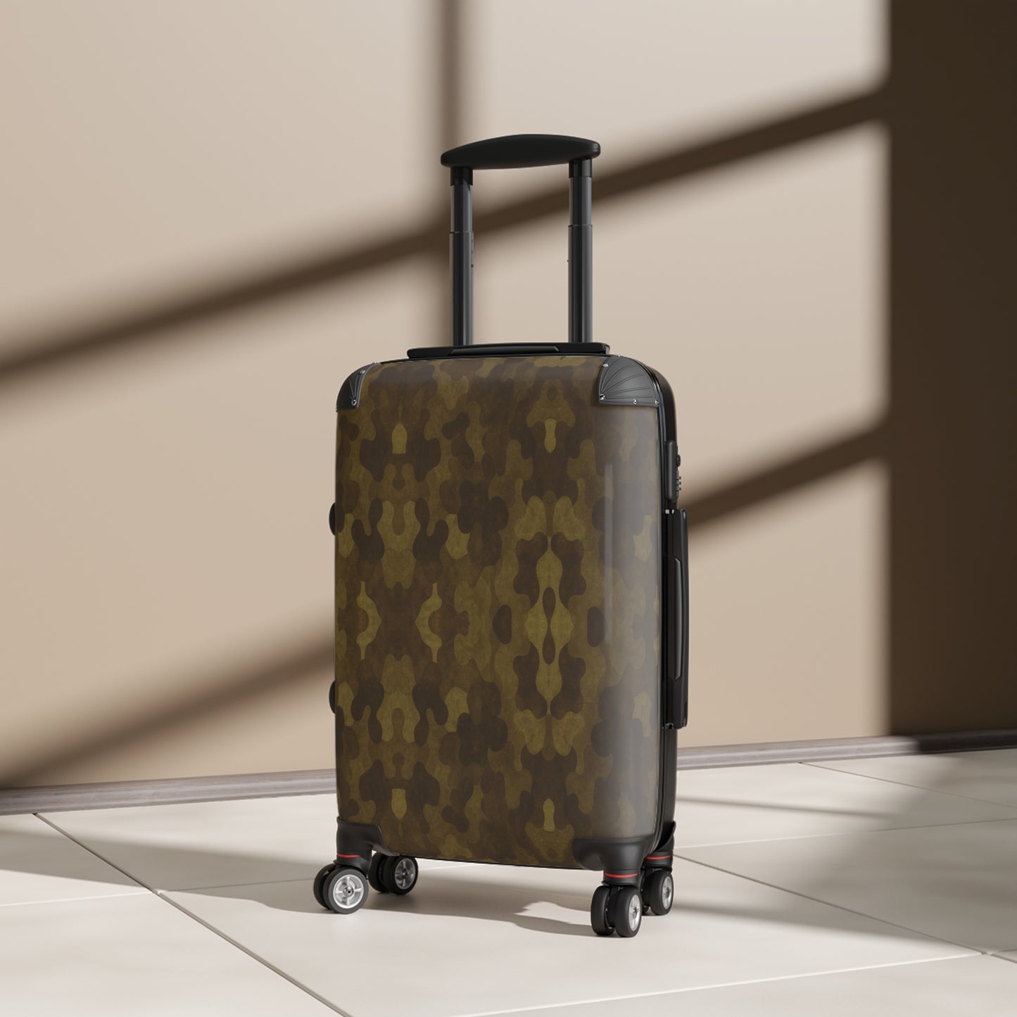"Swamp Recon Camouflage", Pattern Art Suitcases