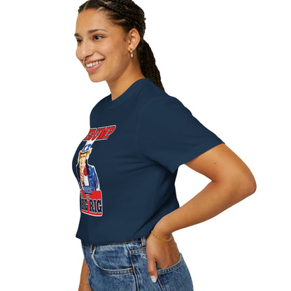 "Trump - Too Big To Rig", Unisex T-shirt