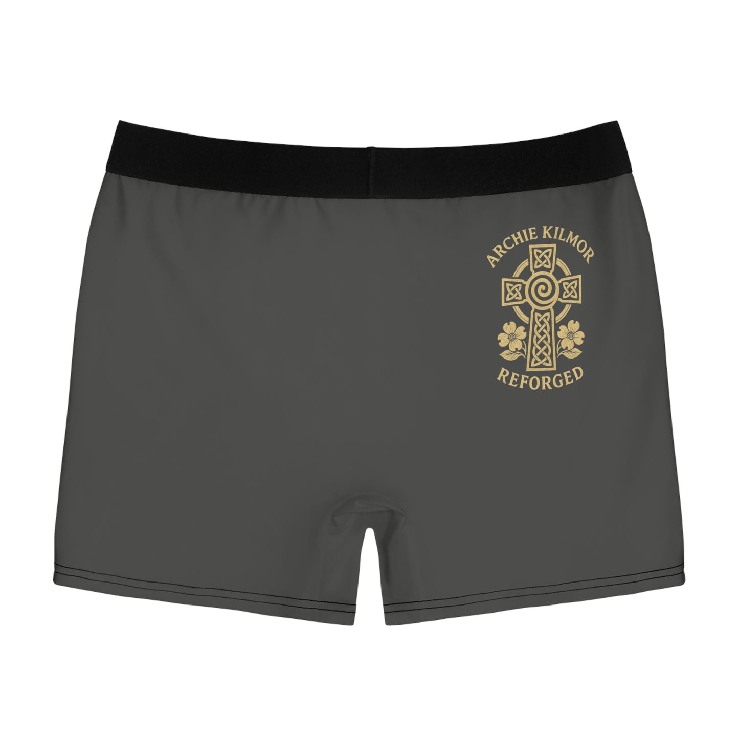 "Archie Kilmor Cross - Reforged" #01, Men's Boxer Briefs (Panzer Grey)