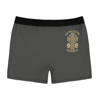 "Archie Kilmor Cross - Reforged" #01, Men's Boxer Briefs (Panzer Grey)