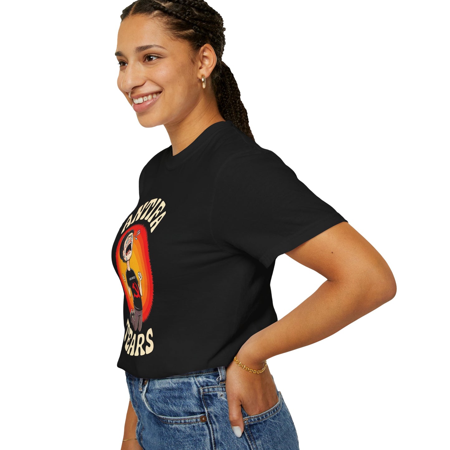 "Antifa Tears" #01, Unisex T-shirt