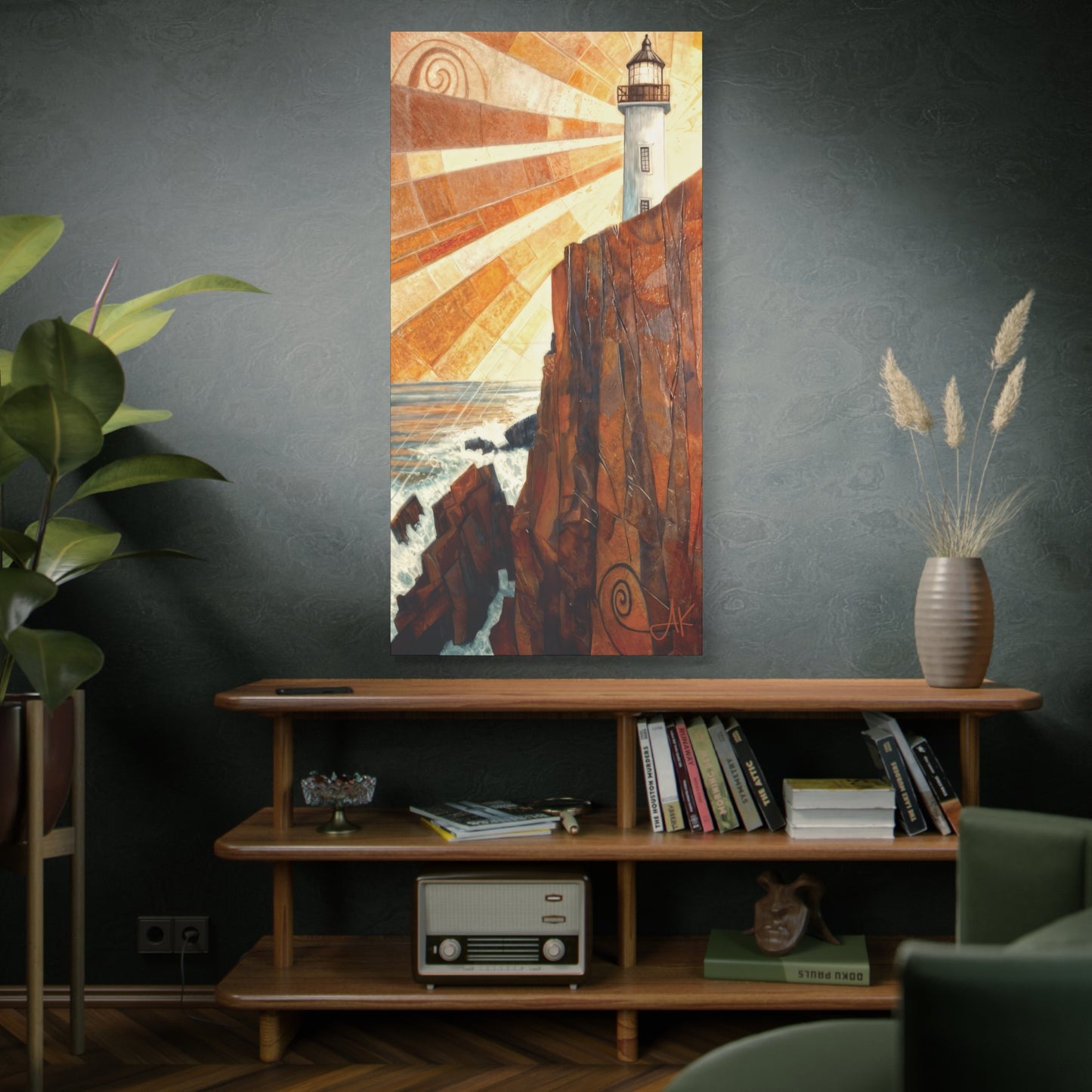 "Light on the Western Edge", Fine Art Matte Canvas, Stretched, 1.25"