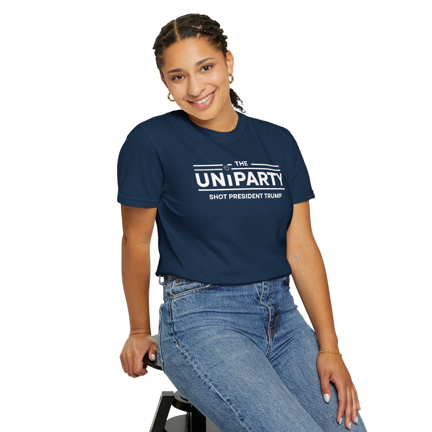"The Uniparty Shot President Trump" #03, Unisex T-shirt