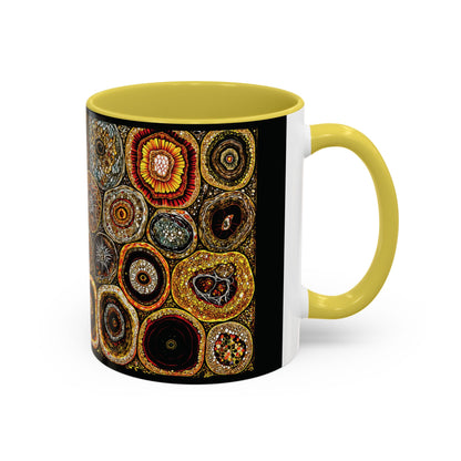 "Every Detail, His Design", Colorful Mugs (11oz, 15oz)