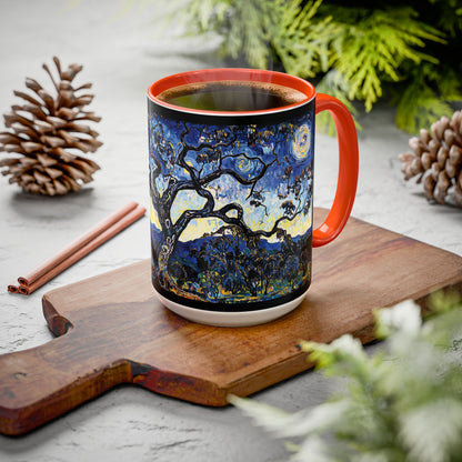 "Crann na Beannachd (Gaelic) - Tree of Blessing (English)", Colorful Mugs (11oz & 15oz)