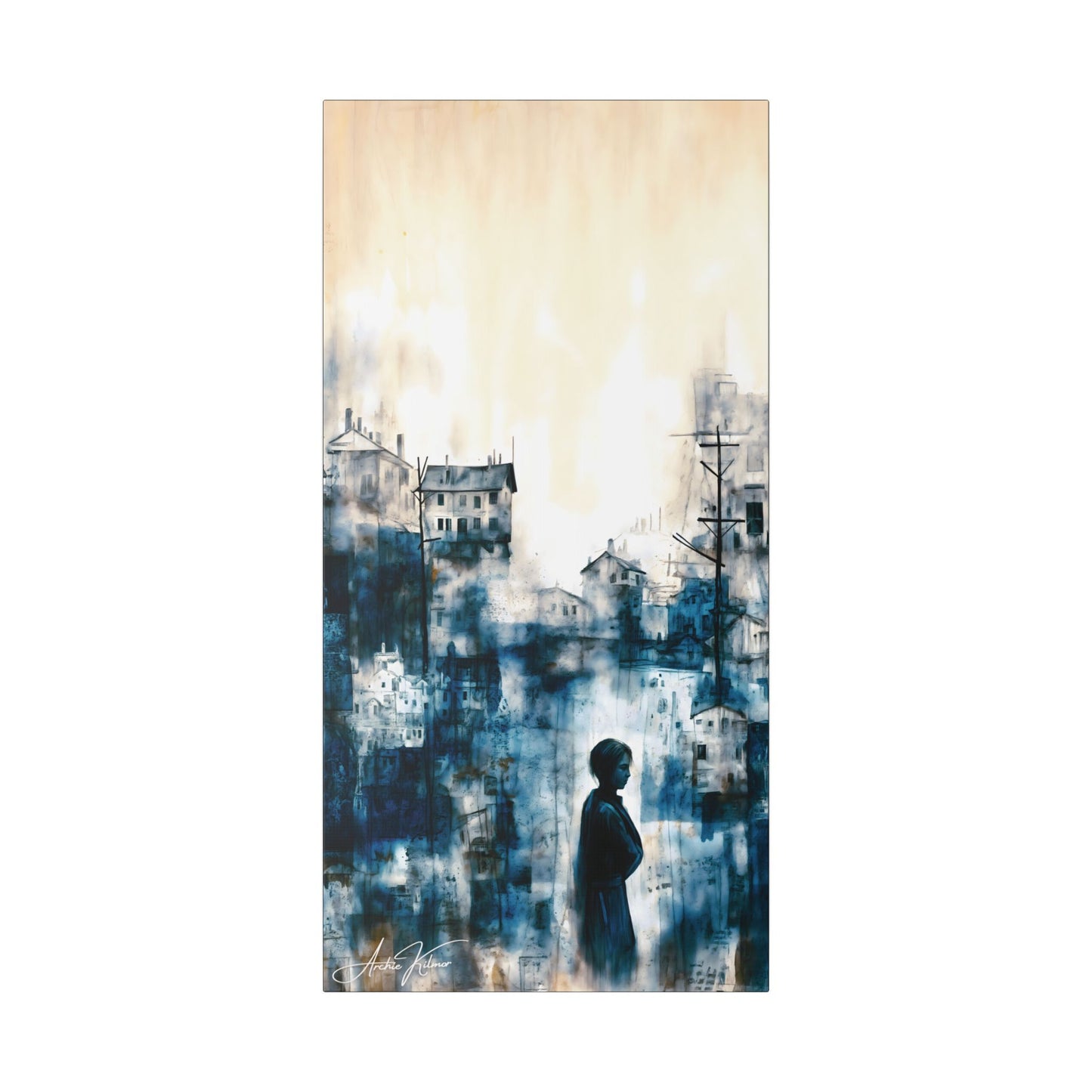 "We Survive", Stretched Canvas Frame Fine Art Print