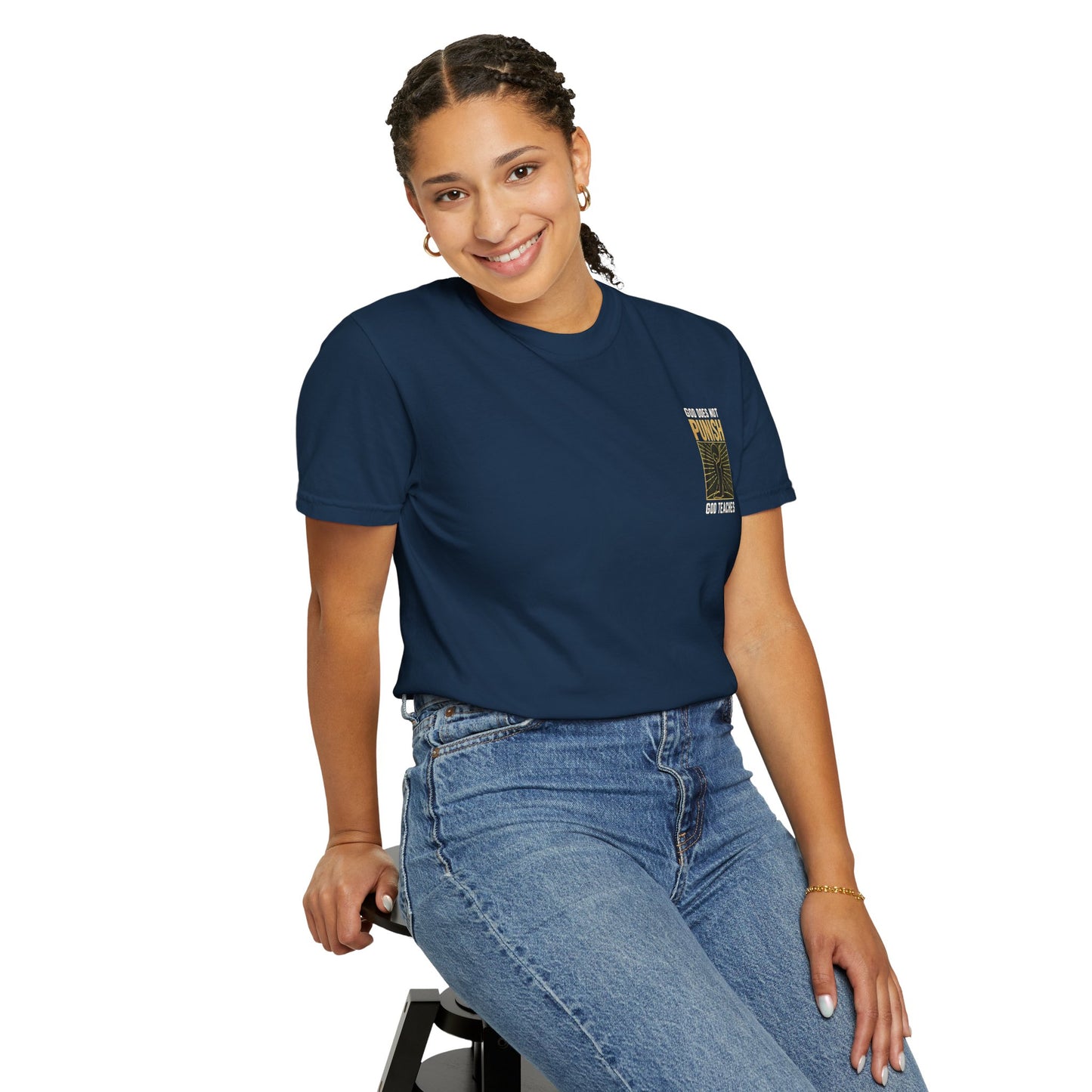 "God Does Not Punish - God Teaches" #03, Unisex T-shirt