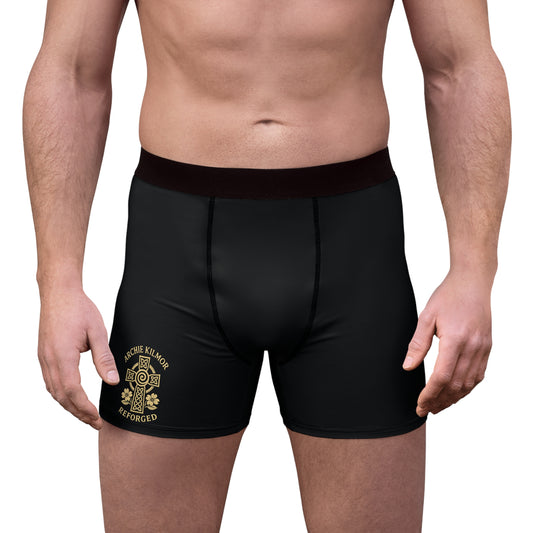 "Archie Kilmor Cross - Reforged" #01, Men's Boxer Briefs (Moonless Black)