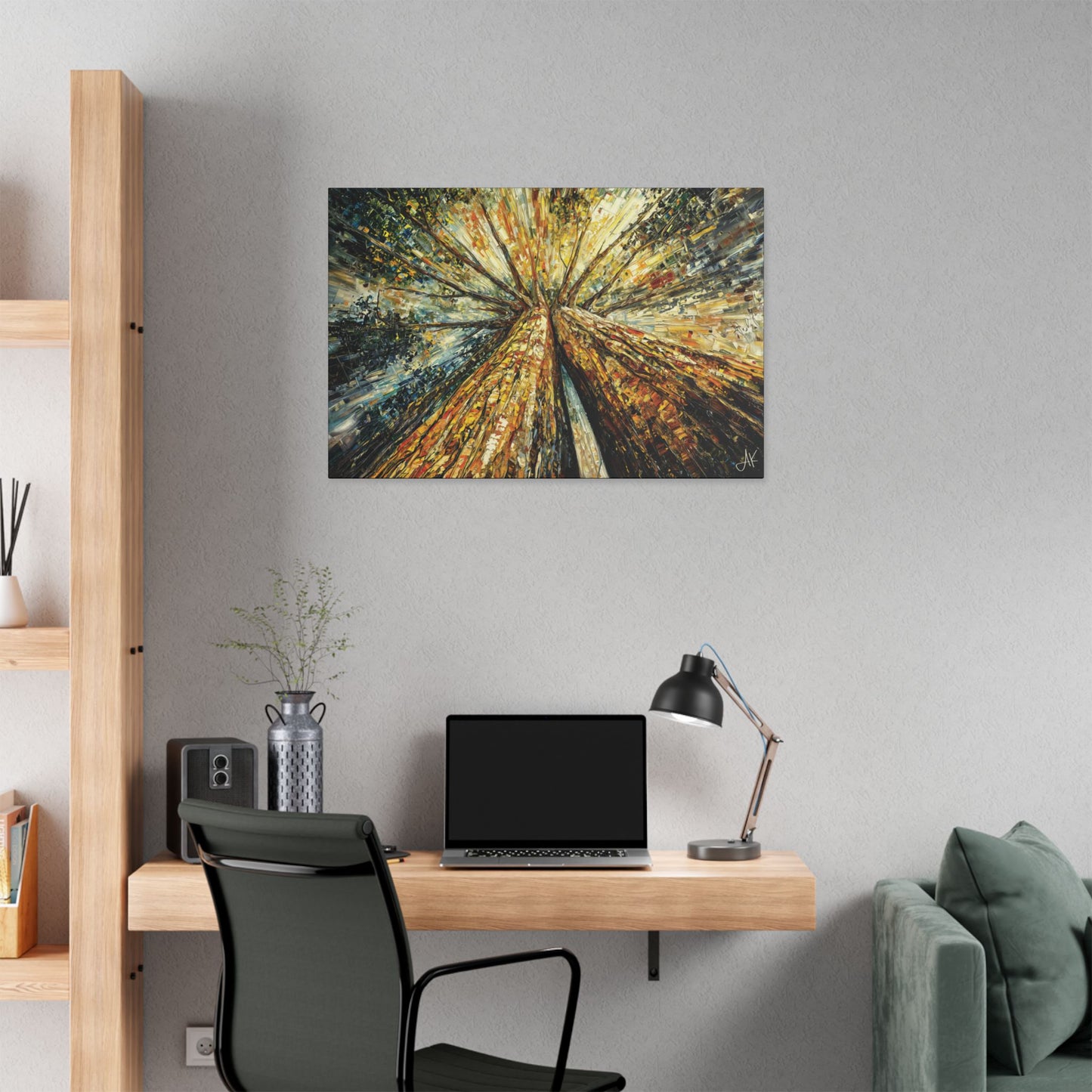 "Roots to Rapture", Stretched Classic Canvas Fine Art Print